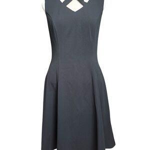 Roz & Ali Black Sleeveless Mini Dress